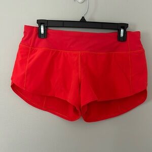 Lululemon shorts size 6
